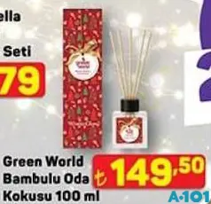 GREEN WORLD BAMBULU ODA KOKUSU 100 ML fiyat ve kampanya bilgisi